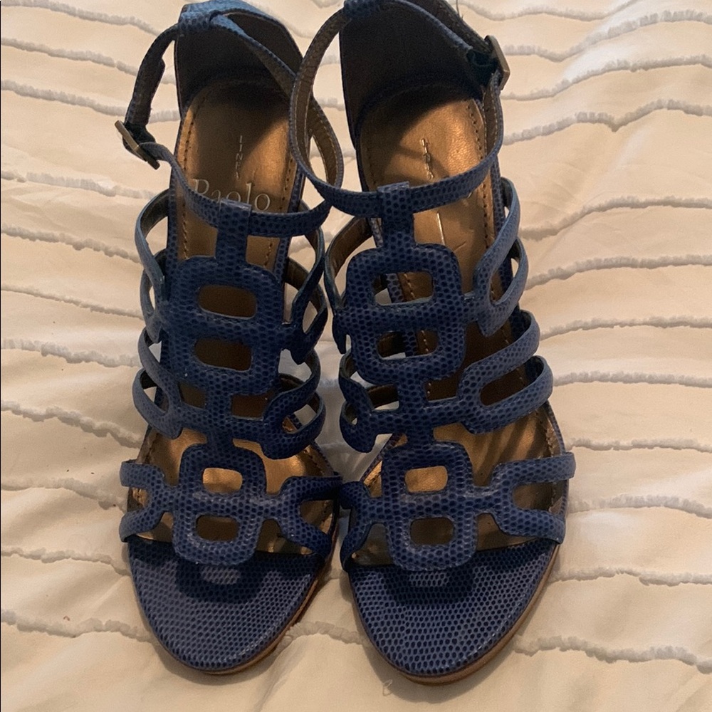 Paolo Blue Women's Sandals